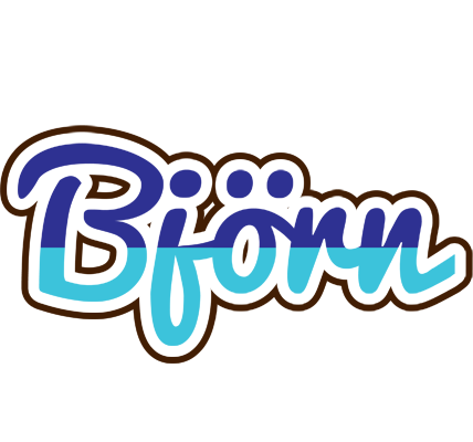 Björn raining logo