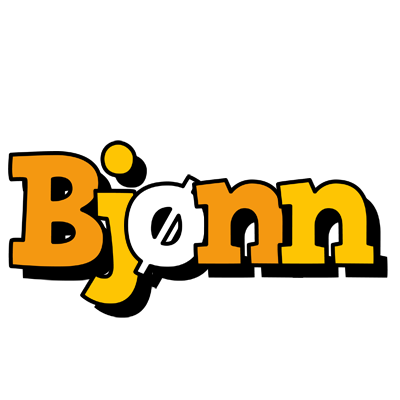 Bjønn cartoon logo
