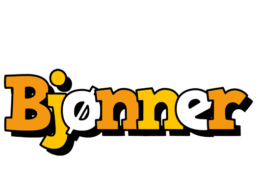 Bjønner cartoon logo