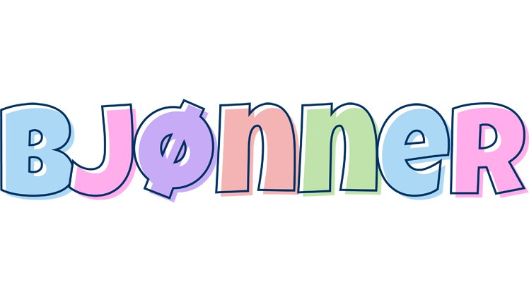 Bjønner pastel logo