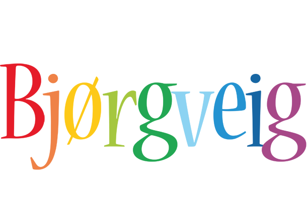 Bjørgveig birthday logo