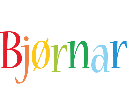 Bjørnar birthday logo