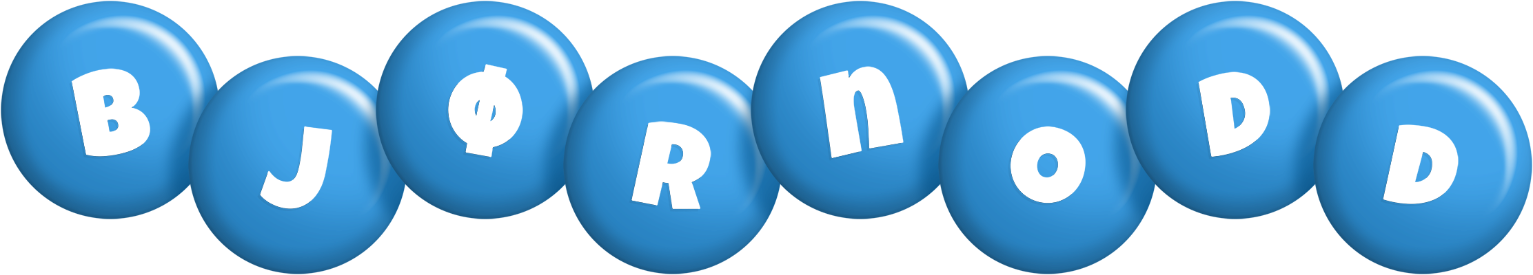 Bjørnodd candy-blue logo