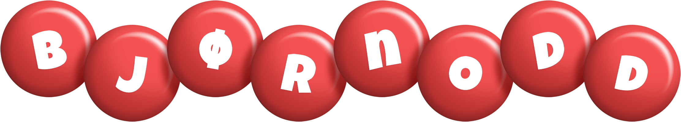 Bjørnodd candy-red logo