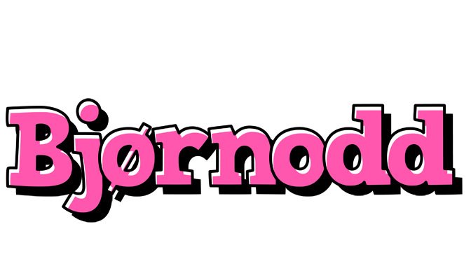 Bjørnodd girlish logo