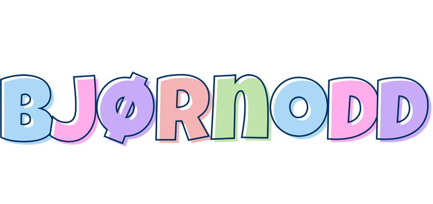 Bjørnodd pastel logo