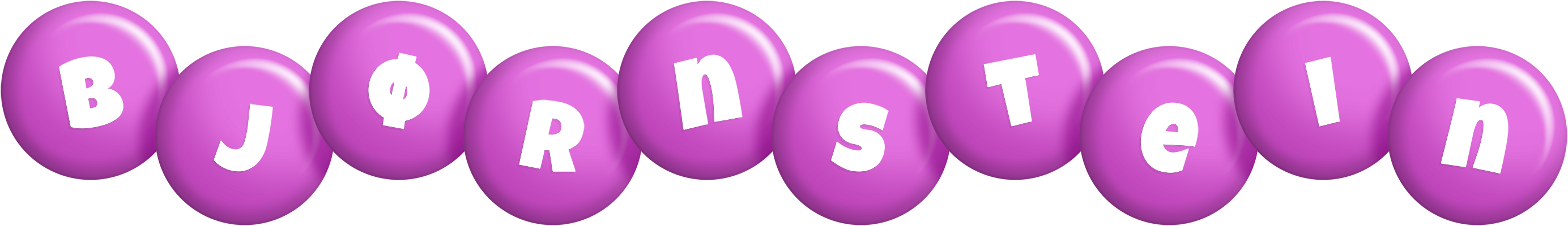 Bjørnstein candy-purple logo
