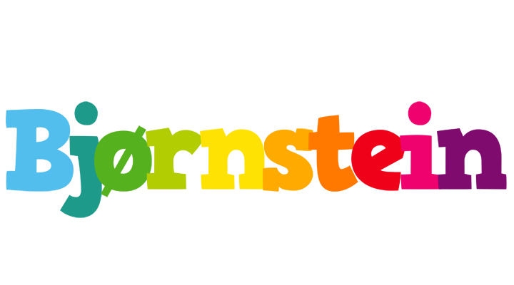 Bjørnstein rainbows logo
