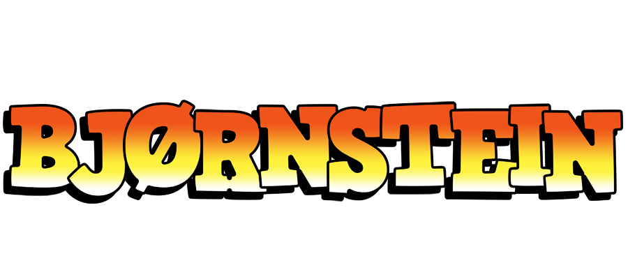 Bjørnstein sunset logo