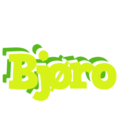 Bjøro citrus logo