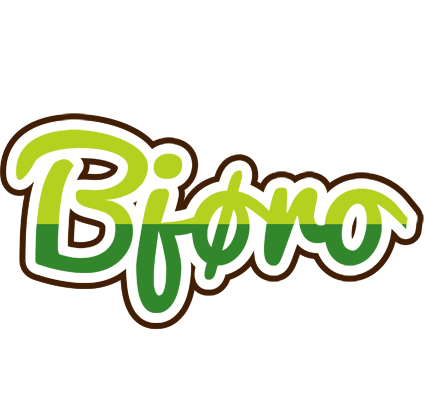 Bjøro golfing logo