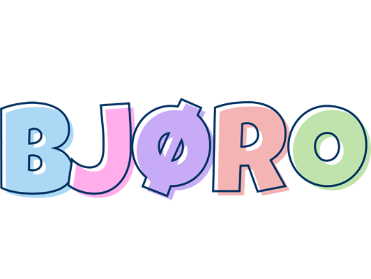 Bjøro pastel logo