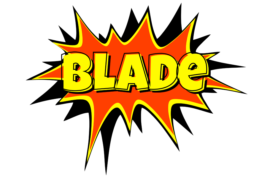 Blade bazinga logo