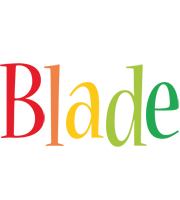 Blade birthday logo