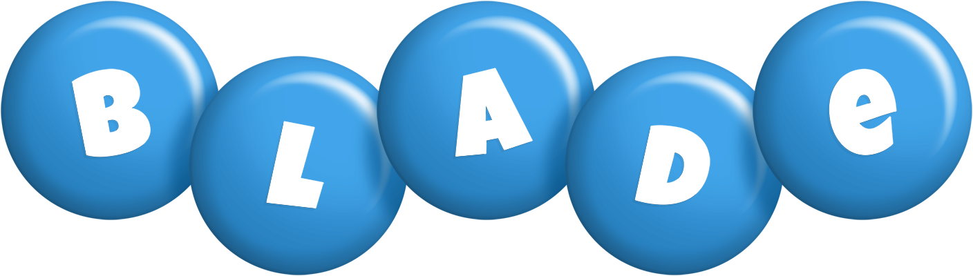 Blade candy-blue logo