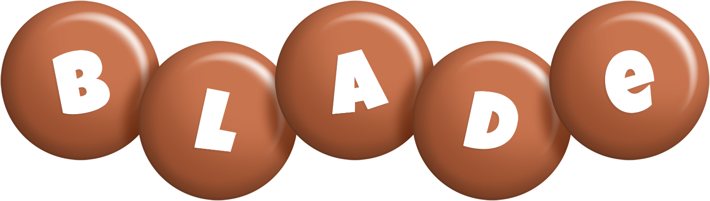 Blade candy-brown logo