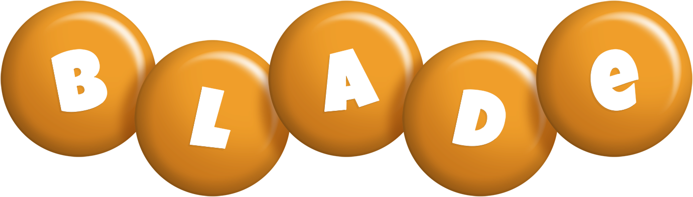 Blade candy-orange logo