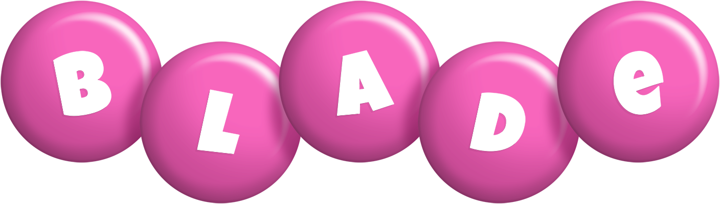 Blade candy-pink logo