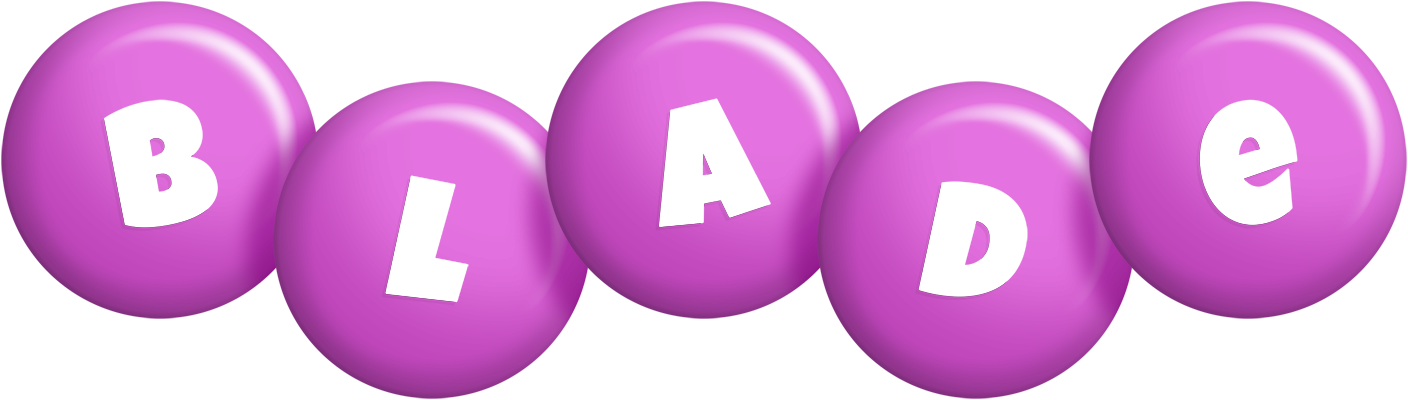 Blade candy-purple logo