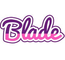 Blade cheerful logo