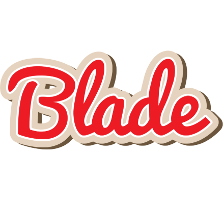 Blade chocolate logo