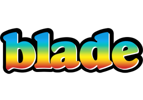 Blade color logo