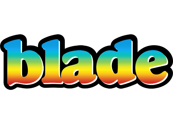 Blade color logo