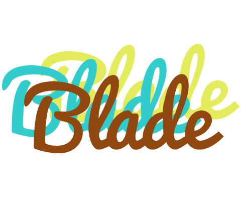 Blade cupcake logo