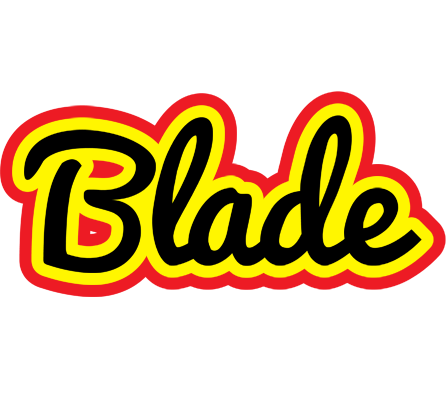 Blade flaming logo