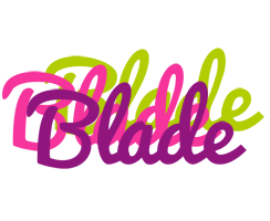 Blade flowers logo