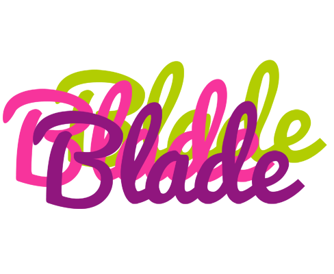 Blade flowers logo