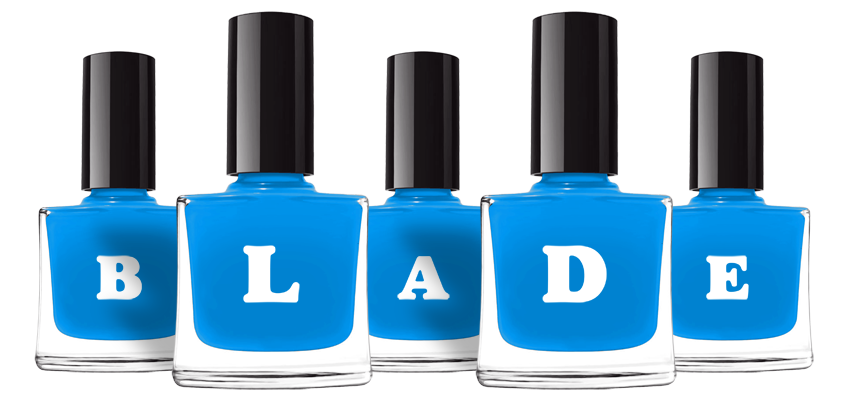 Blade glossy logo