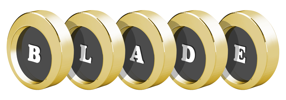 Blade gold logo