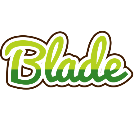 Blade golfing logo