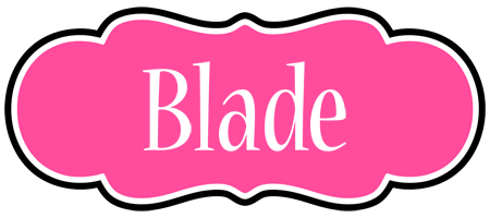 Blade invitation logo