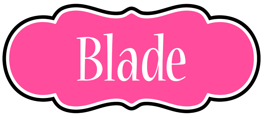 Blade invitation logo
