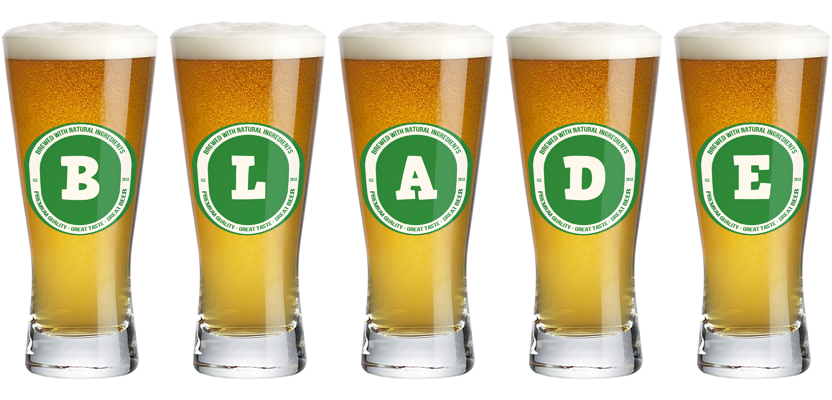 Blade lager logo
