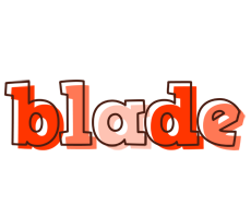 Blade paint logo