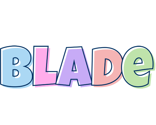 Blade pastel logo