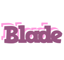 Blade relaxing logo