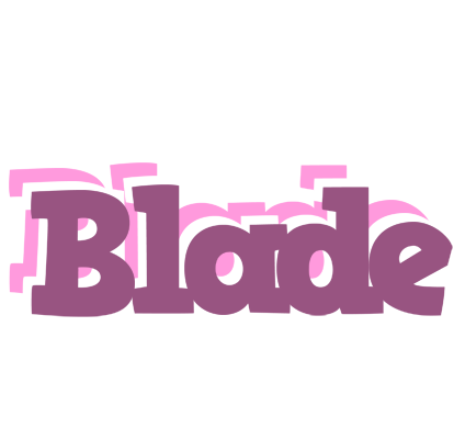 Blade relaxing logo
