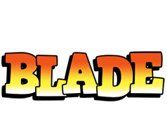 Blade sunset logo