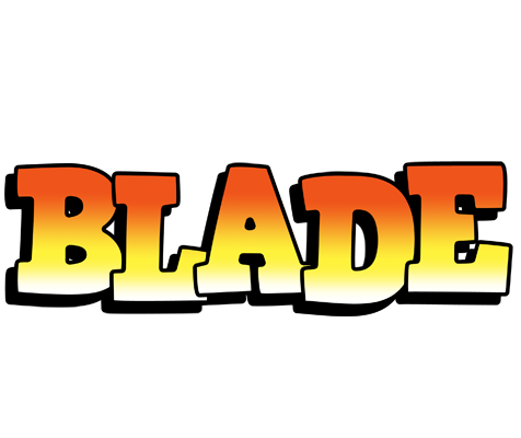 Blade sunset logo