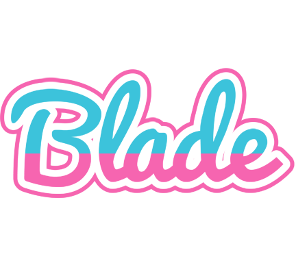 Blade woman logo