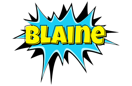 Blaine amazing logo