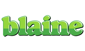 Blaine apple logo