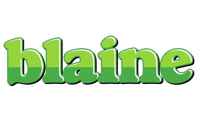 Blaine apple logo
