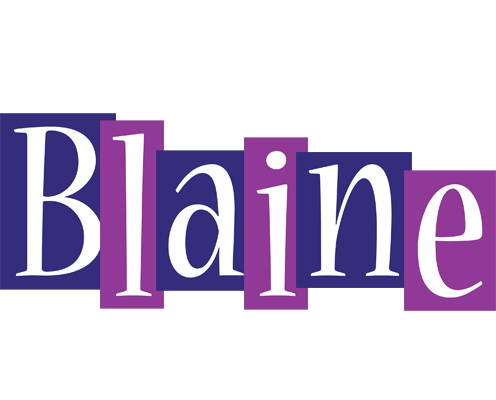 Blaine autumn logo