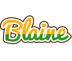 Blaine banana logo