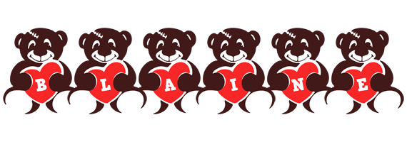 Blaine bear logo